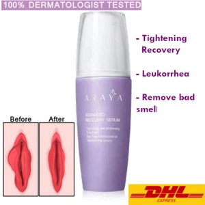 Suero de recuperación de estiramiento vaginal Araya reparación avanzada, leucorrea, mal olor  - Imagen 1 de 5