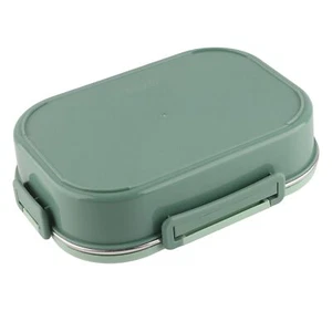 (Bowl: Green)Stainless Steel Lunch Box 4‑Grid Portable Box Food Storage US - Picture 1 of 24