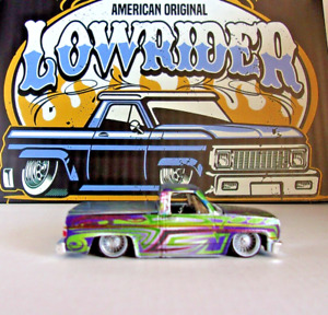 LOOSE CUSTOM ONE OF KIND LOWRIDER STYLE EDITION 1987 CHEVY 1:64 SCALE DIE CAST