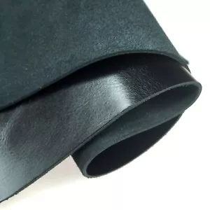 5-6 Oz Tooling Leather Square Genuine Oil Wax Cowhide Leather Sheets for DIY - Picture 1 of 28