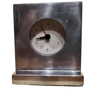 VTG Michael Graves Design Mini Alarm Clock From Target Silver 3 Inch - Picture 1 of 3