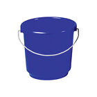 Lockweiler Eimer 15 Liter, Ø 33 cm, mit Metallbügel, blau