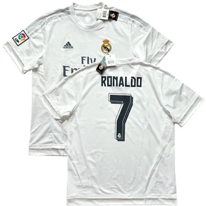 2015/16 Real Madrid Home Jersey #7 Ronaldo XL Adidas Soccer Champions CR7 NEW - Picture 1 of 19