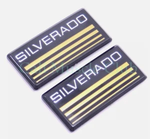 Emblema de cabina suburbana NUEVO 2 piezas Silverado insignia techo pilar 88 89 90 91 C/K - Imagen 1 de 1