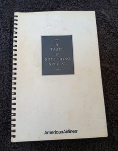 American Airlines Cookbook – A Taste of Something Special -1993 Spiral Softcover - Bild 1 von 12