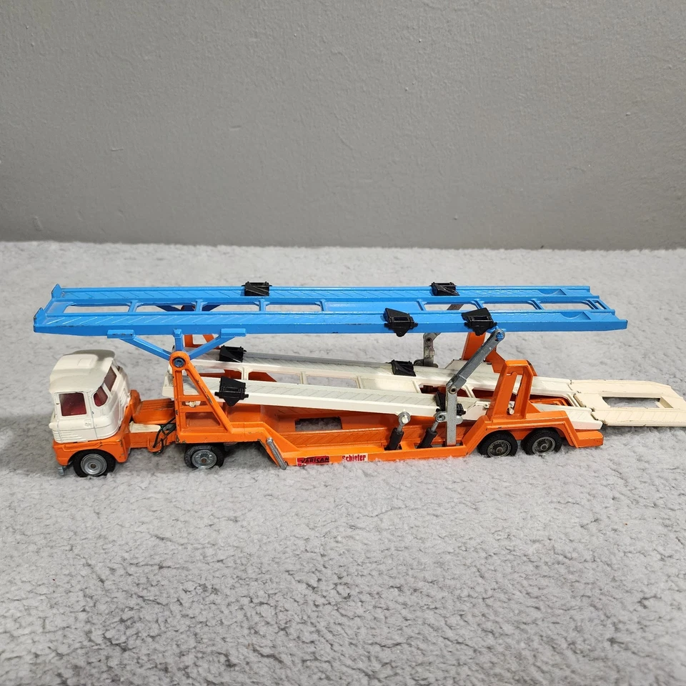 Corgi No1146 Major Toys Carrimore Tri-Deck MK v Car Transporter Hauler Scammell - Image 1 of 4