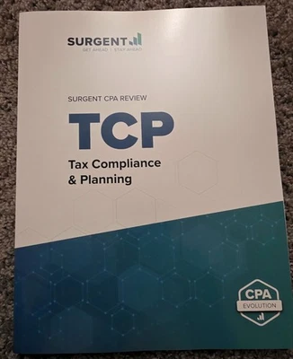 2025 SURGENT CPA EXAM REVIEW (Tax Compliance & Planning) Foto 1 de 4