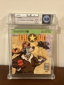 Disneys Talespin Turbografx 16 Wata 9.2 A Factory Sealed New Graded