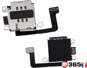 lecteur CARTE SIM iphone 15 sim duo sim double sim iphone15 avec sim tray - Imagen 1 de 1