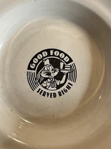 Acme Homeworks 1993 Warner Bros. Bugs Bunny Good Food Served Right Bowl Set of 3 - Picture 1 of 16