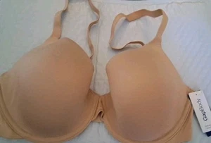 GAP GapBody Women's Everyday Essentials T-Shirt Bra GPW00351 38C Beige - Picture 1 of 3