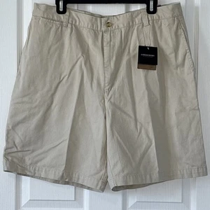 NWT Consensus Men’s Stone Shorts Size 36 Waist, 8.5” Inseam - Picture 1 of 4