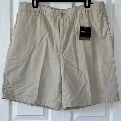 NWT Consensus Men’s Stone Shorts Size 36 Waist, 8.5” Inseam - Image 1 of 4