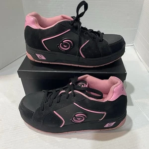 Spinners VIP Niñas Zapatos de Skate Negro Rosa EE. UU. Talla 7 2591221 - Imagen 1 de 10