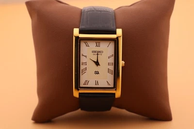 Vintage Seiko Slim Quartz Men’s Watch Fitted With Brand-New Battery - New Strap - Image 1 of 4