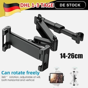 Kopfstützen Halterung Tablet Halter KFZ Auto Smartphone Handy Tab iPad Universal - Bild 1 von 21