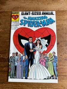 Amazing Spider-Man Annual #21 Marvel Comics 1987 Peter Parker Cover ^ - Picture 1 of 11