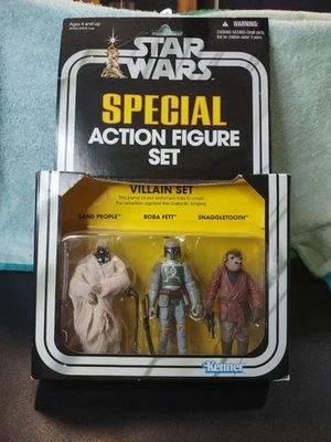 STAR WARS 💥 Специальный набор экшн-фигурок [набор злодеев] Kenner (нераспечатанный) - Изображение 1 из 3