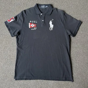Polo Ralph Lauren Men’s Polo Shirt Size XXXL Big Pony Navy Blue Embroidered - Bild 1 von 9