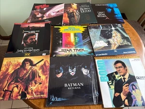 Laserdisc Lot 9 Action Movies Star Wars Star Trek Batman Total Recall Bond + 4 - Bild 1 von 19