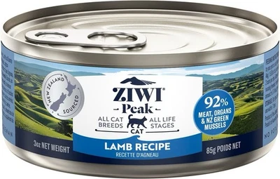 Receta de comida enlatada para gatos ZIWI Peak cordero latas de 24-3 oz Foto 1 de 4