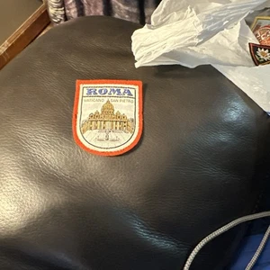 Vintage Woven Front w/ Felt Back ROMA Rome VATICAN VATICANO Patch - Picture 1 of 1