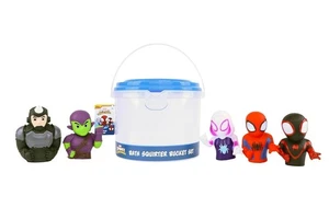 Disney Marvel Spidey & His Amazing Friends Baño Squirter Juego de Cubos Juguete, 6 piezas - Imagen 1 de 6