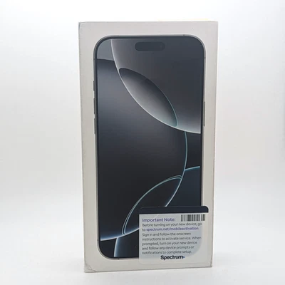 Apple iPhone 16 Pro Max A3084 256GB | White Titanium | SPECTRUM ONLY - Image 1 of 4