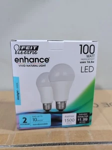 Feit Electric OM100/950CA10k 2 LEF 16.5W A19 Medium Screw (E26) 2 Pack - Picture 1 of 1