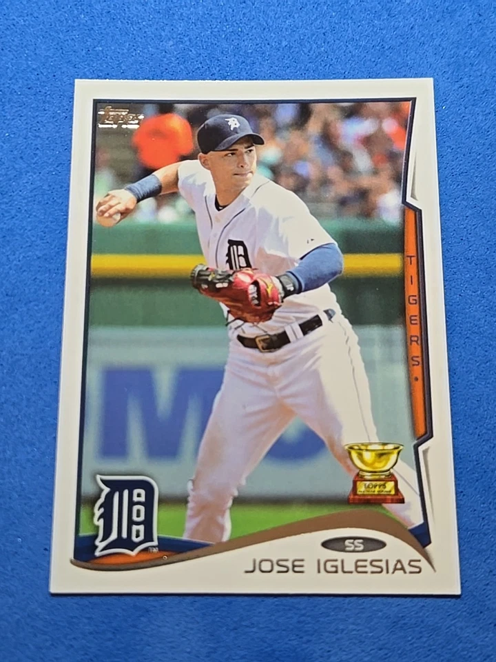 2014 Jose Iglesias Topps #653 Rookie Cup - Image 1 of 2