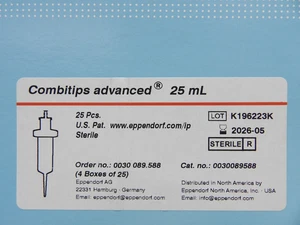 Eppendorf 0030089588 Combitips Advanced, Pipettenspitzen, 25 ml, steril, Menge: 25 - Bild 1 von 3