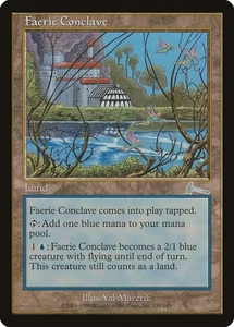 1x Faerie Conclave - LP - Urza's Saga Block - SPARROW MAGIC mtg - Imagen 1 de 1