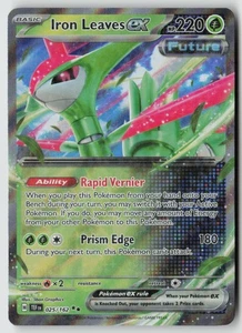 Iron Leaves ex - 025/162 - SV05: Temporal Forces Holo - PTCG - Picture 1 of 2