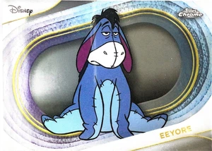 2025 Topps Chrome Disney Base # 143 Eeyore Winnie Pooh - Bild 1 von 2