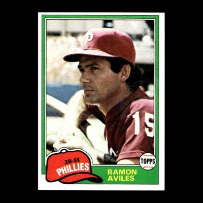 Ramon Aviles 1981 Topps Philadelphia Phillies #644 Nice! 3 - Image 1 of 2