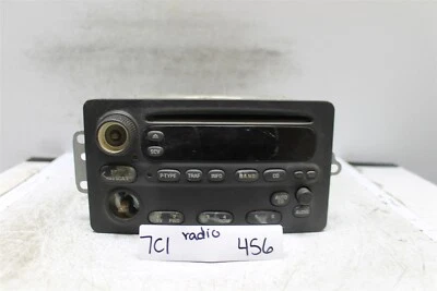 2002-2004 Oldsmobile Alero AM FM Radio Stereo CD Player 22716675 Module 456 7C1 - Image 1 of 4