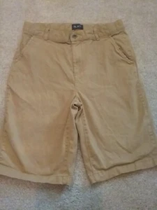 Boy's Size 14 Childrens Place Khaki Shorts UNIFORM - Picture 1 of 3