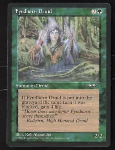 Fyndhorn Druid (Facing Right) Alliances #71 Magic the Gathering - Picture 1 of 2