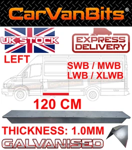 PARA IVECO DAILY 99-11 DEBAJO LATERAL PUERTA CORREDERA ALFÉIZAR REPARACIÓN CARROCERÍA PANEL INTERIOR IZQUIERDO - Imagen 1 de 6