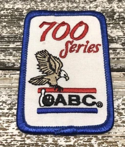 Vintage 700 Series ABC Bowling Iron On / Sew On Patch - Picture 1 of 3