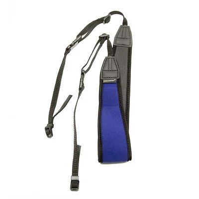 Promaster Contour Camera Strap BLUE - Heavy duty neoprene w/ Quick Release #6562 - Image 1 of 3