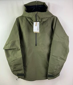 Salomon Men's Transfer Anorak Ski Jacket, Olive Night, Size M - Picture 1 of 4