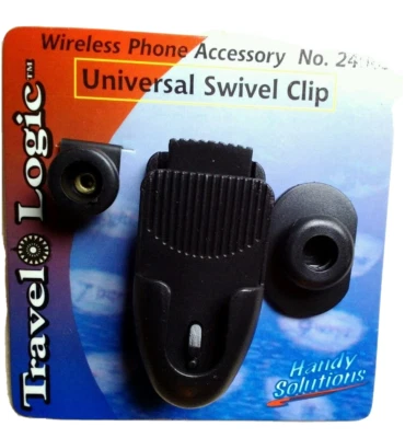 Universal Black Swivel Belt Clip Travel Logic Cell Phone GPS Baby Monitor  New  - Image 1 of 3