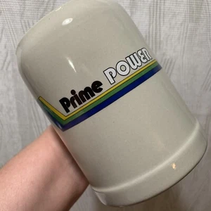 Deutscher Bierkrug Stein Prime Power Steinzeug Henkel West Germany 0,5 L Vintage RAR - Bild 1 von 12