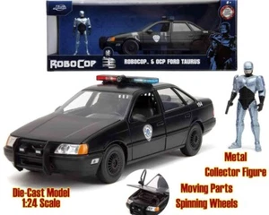Robocop 1986 - 1986 Ford Taurus Con Robocop - 1:24 - Cast Modello JADA Toys - Imagen 1 de 10