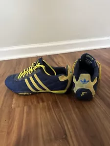 VINTAGE ADIDAS TUSCANY GOODYEAR SHOES SIZE 8 MENS - Picture 1 of 4