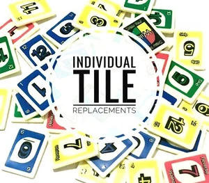 UNO Rummy-Up Tiles Individual Replacement Game Pieces 1993 Pick What You Need - Picture 1 of 1