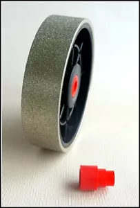 BAT 4" grit 60 diamond lapidary cabbing polishing grinding wheel 60grit hard - Picture 1 of 1
