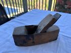 VTG WOOD PLANE WITH BLADES CURVED BACK UNKNOWN ORIGIN