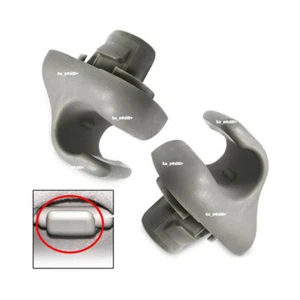 2x Sun Visor Clip Hook Bracket Gray For Honda Accord Civic CR-V Odyssey Element - Picture 1 of 4